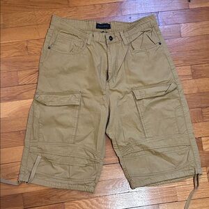 Men's Cargo Shorts — Khaki Utility Style
